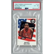 PSA 6 Moses Malone 1986 Panini Supersport #132 Italian Rare Trading Card