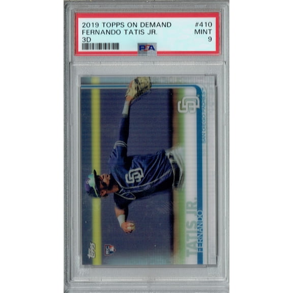 PSA 9 Fernando Tatis Jr. 2019 Topps on Demand 3D #410 Rookie Card Only 540 Made