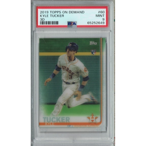 PSA 9 MINT Kyle Tucker 2019 Topps on Demand #60 Rookie Card 3D