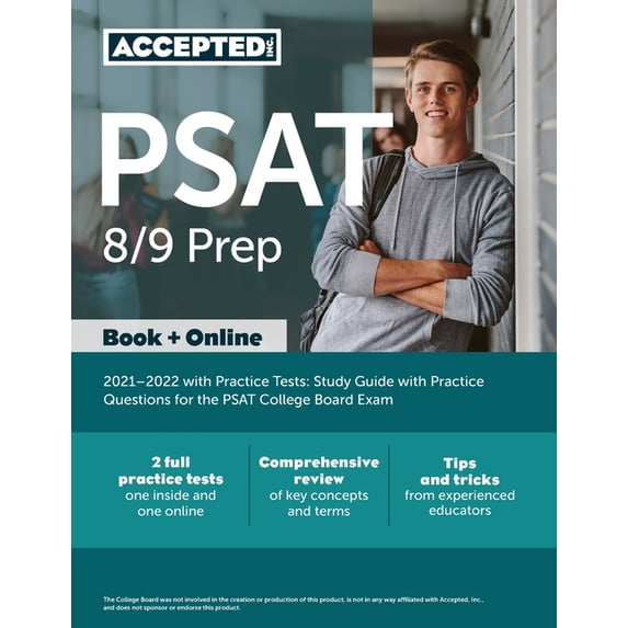 PSAT 8/9 Prep 2021-2022 with Practice Tests: Study Guide with Practice Questions for the PSAT College Board Exam (Paperback)