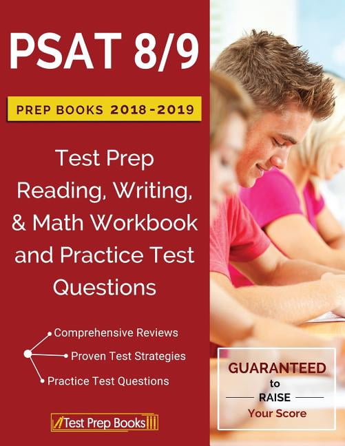 PSAT 8/9 Prep Books 2018 & 2019 : Test Prep Reading, Writing, & Math ...