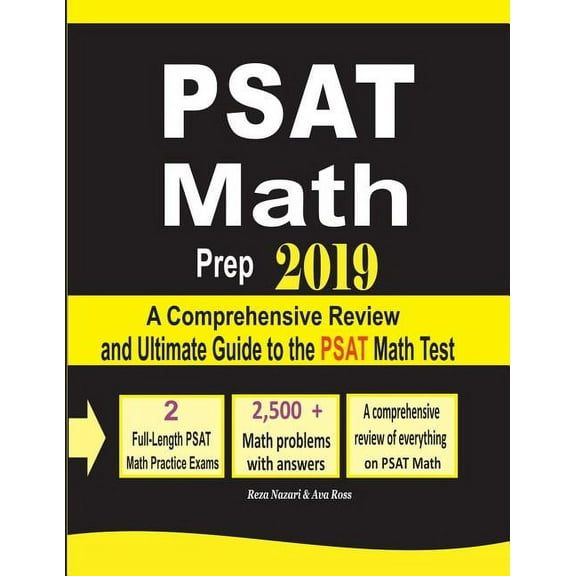 PSAT Math Prep 2019: A Comprehensive Review and Ultimate Guide to the PSAT Math Test (Paperback)