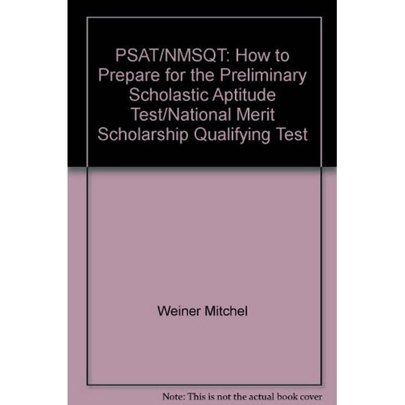 Pre-Owned PSAT/NMSQT: How to Prepare for the Preliminary Scholastic Aptitude Test/National Merit Scholarship Qualifying Test Paperback