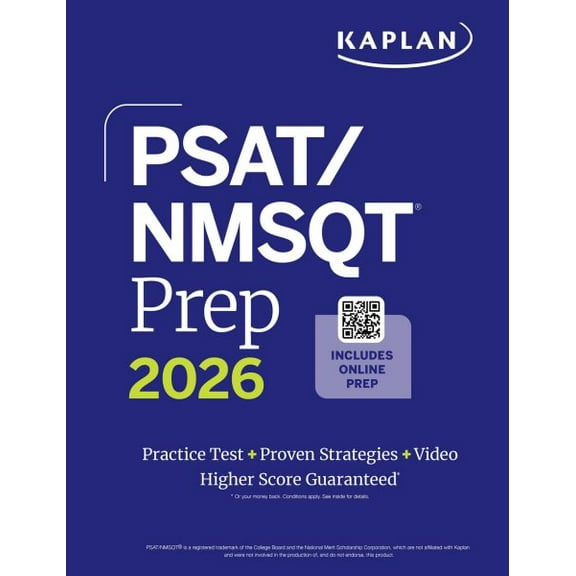 Pre-Owned PSAT/NMSQT Prep 2026: Includes a Full Length Practice Test + 100s of Practice Questions + 1 Year Access Online Quizzes and Video Instruction