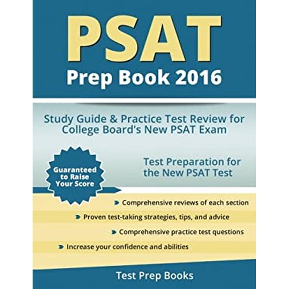 Pre-Owned PSAT Prep Book 2016: Study Guide and Practice Test Review for College Board's New PSAT Exam 9781628453416