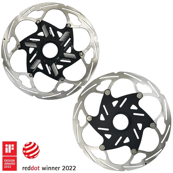 PSB PR06 3D Floating Plus DHR and E-MTB Only 2.3mm Disc Rotor Center Lock 220mm, 2pcs #PSB2944