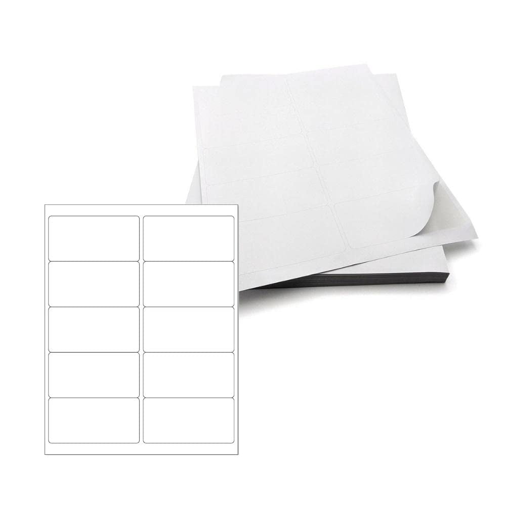 PSBM 10Up Labels, 1000 Pages, White, 2 x 4 Inch, Address and Sticker PSBM 10Up Labels, 1000 Pages, White, 2 x 4 Inch, Address and Sticker