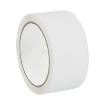 PSBM White Acrylic Tape Sealing & Packaging Tape 1.88 Inch x 1000 Yards 6 Rolls 2 Mil Strong And Safe For Light Shipping Tasks