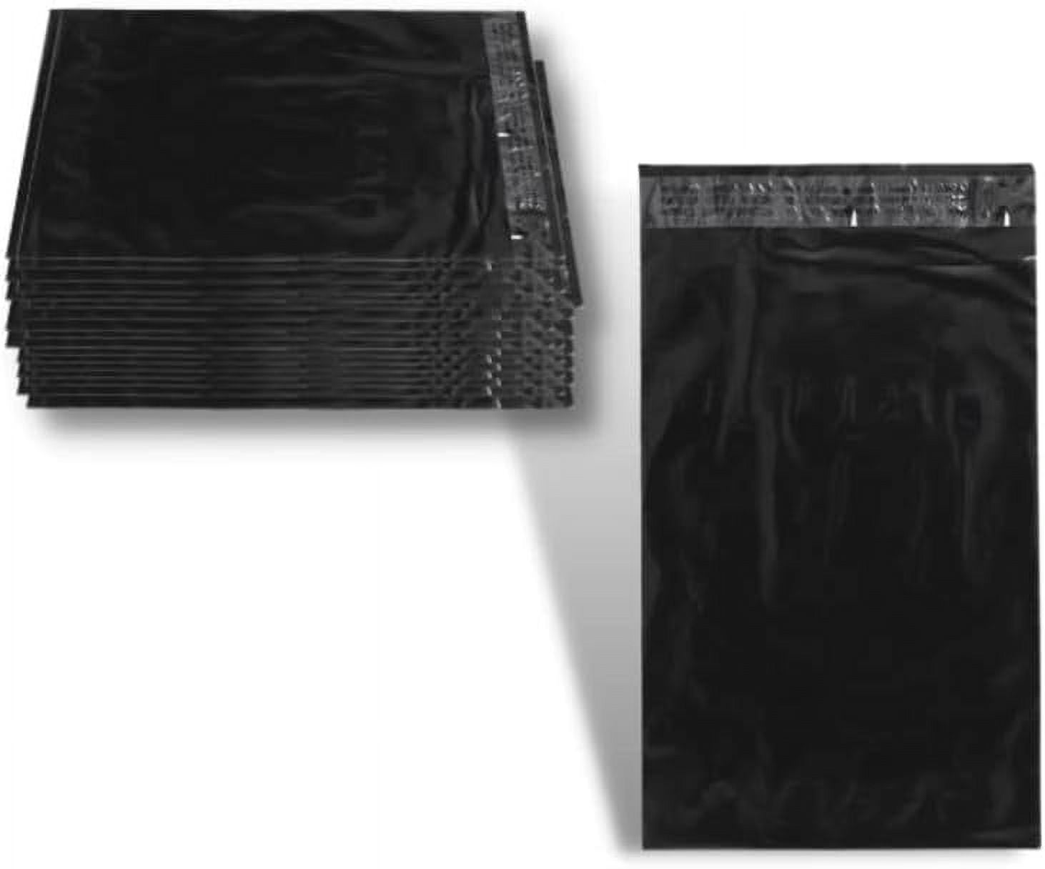 PSBM Black Mailers, 7.5X10.5 Inch, 2000 Pack, Glamour Shipping Mailers