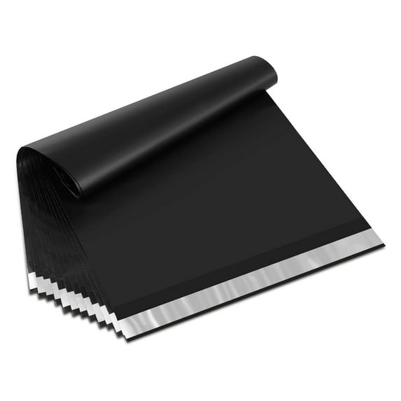 PSBM Black Poly Mailers 14.5" x 19" 36000 Pcs 2 Mil Self Adhesive Mailers with Lightweight and Durable Material for Daily Use