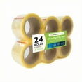 thumbnail image 1 of PSBM Clear Acrylic Sealing Tape Economy Grade 2.83 Inch x 110 Yards 24 Rolls 2 Mil Heavy Duty Packing and Shipping Tape, 1 of 10