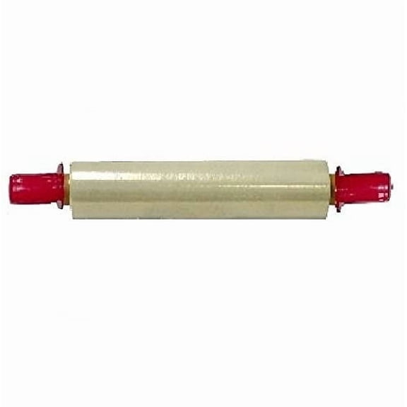 PSBM Extended Core Stretch Wrap with 2 Red Tension handle/cs 20 Inch x 1000 Feet 80 Gauge 4 Rolls Clear Plastic Cast Hand Shrink Film for Packaging