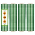 thumbnail image 1 of PSBM Cast Hand Stretch Wrap 18" x 1000' 192 Rolls 100 Gauge Plastic Green Opaque Self Adhesive Shrink Film for Packing, 1 of 10