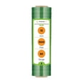 thumbnail image 1 of PSBM Cast Hand Stretch Wrap 12" x 1500' 4 Rolls 80 Gauge Plastic Green Tinted Self Adhesive Shrink Film for Packing, 1 of 10
