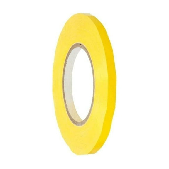PSBM High Quality Poly Bag Tape, Yellow, 3/8" x 180 Yards, 96 Rolls, 2.3 Mil, Multi Purpose Packaging Tape