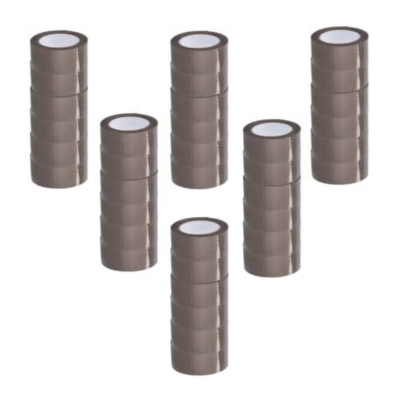PSBM Hot Melt Packaging Tape 2" x 55 Yards 1368 Rolls 1.6 Mil Tan Acrtlic Tape for Shipping and Sealing Boxes