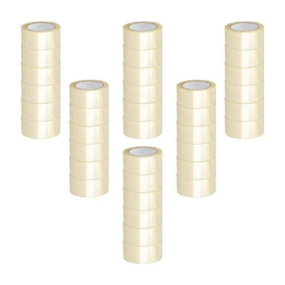 PSBM Clear Hot Melt Tape 1.88 Inch x 55 Yards 2700 Rolls, 2.83 Mil Strong Adhesive Tape for Packaging Boxes