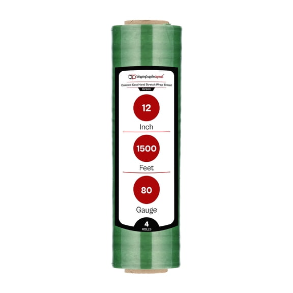 SSBM Mini Stretch Wrap for Packing with Handles, 18 Rolls 3 Inch x 1000 Feet, 50 Gauge Durable Clear Plastic wrap for Moving
