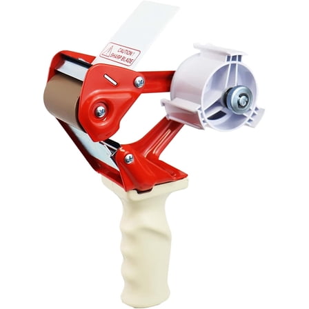 PSBM Packing Tape Dispenser Heavy Duty Box Tape Gun 3" Wide 1 Pc Fits 3" Core Shipping Tape for Packing Sealing Boxes