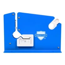 PSBM Poly Bag Sealer with Trimmer 1 Pc Heavy Duty Tape Dispenser Fits 3/8 Inch Poly Bag Tape for Packing Sealing Bags