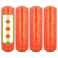 thumbnail image 1 of PSBM Pre-Stretch Wrap 15 Inch x 1476 Feet 8 Rolls 30 Gauge Orange Plastic Tinted Hand Shrink Film for Pallet Moving Packing and Wrapping, 1 of 10