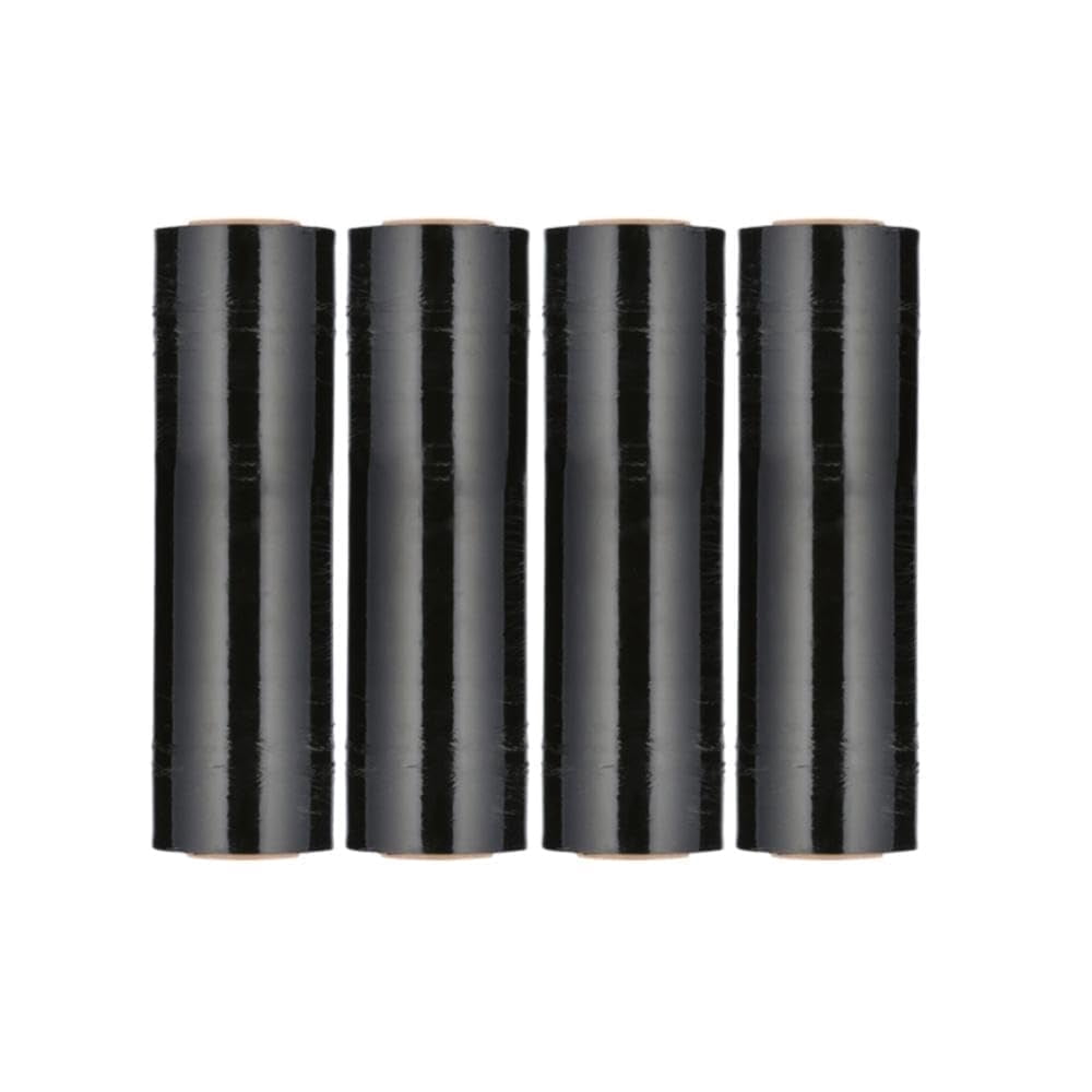 Bulk Buy | Black Hand Stretch Film Pallet Shrink Wrap [500mm X 400m