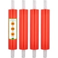 thumbnail image 1 of PSBM Cast Stretch Wrap with Extended Core Handles 20 Inch x 1000 Feet 80 Gauge 288 Rolls Plastic Orange Opaque Hand Shrink Film for Packaging, 1 of 10
