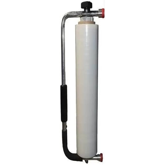 PSBM Magnetic Stretch Wrap Dispenser Handheld 1 Pc Fits 15"-18" Film 3" Core for Easy Packing and Shipping