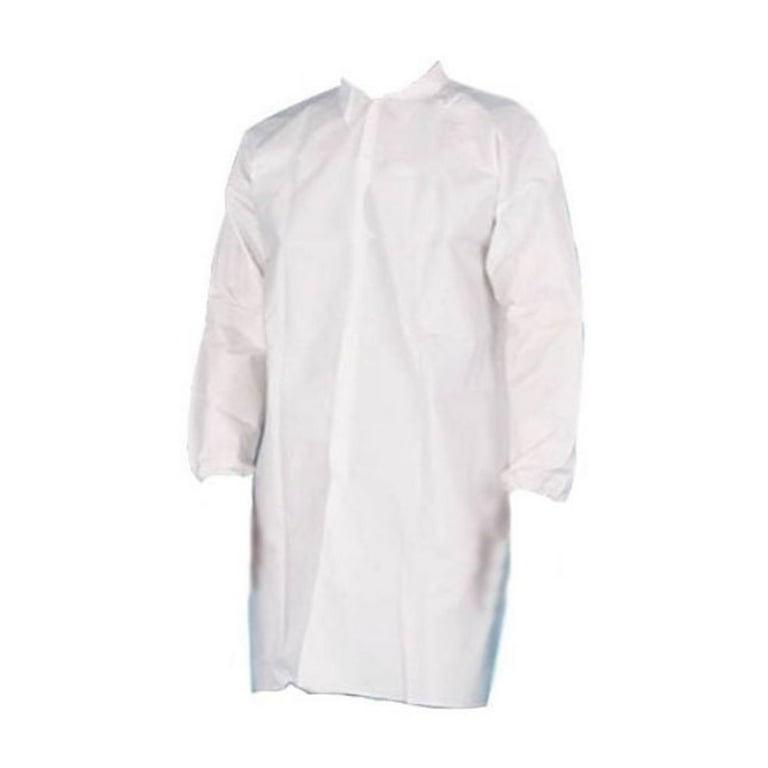 Disposable 4xl Lab Coat PSBM White Disposable Lab Coat, 4XL 25 Pack –  Microporous - Main Image