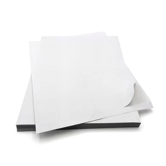 PSBM White Laser Labels 4" x 3.3" 80000 Sheets for Organizing Storage Printing and Inventory Barcodes
