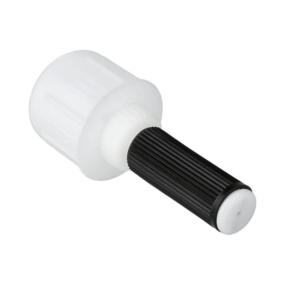 PSBM White Spinner Handle for Stretch Wrap 1 Pc, Fits 3" Core Film Rolls for Smooth Packing and Wrapping