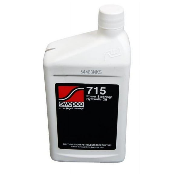 PSC Motorsports  1 qt. Swepco 715 Power Steering Fluid - High Performance Fluid for Power-Assisted Steering and Hydraulic Systems