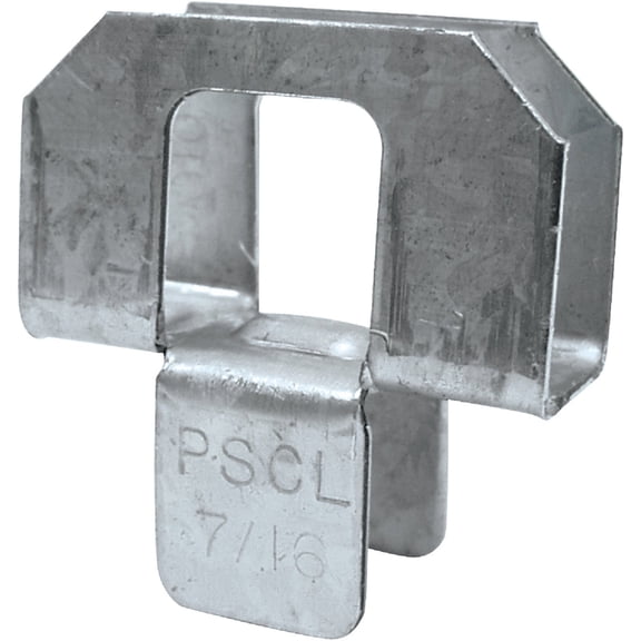 Simpson Strong-Tie PSCL 7/16 Panel Sheathing Clip Carton of 250pcs — Residential Use, Standard Application
