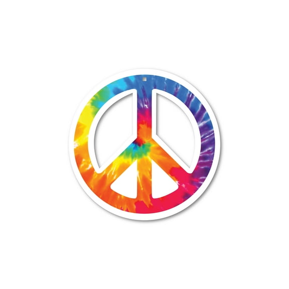 PSD Big Sniff Peace Sign Tie Dyed Air Freshener 3 Pack