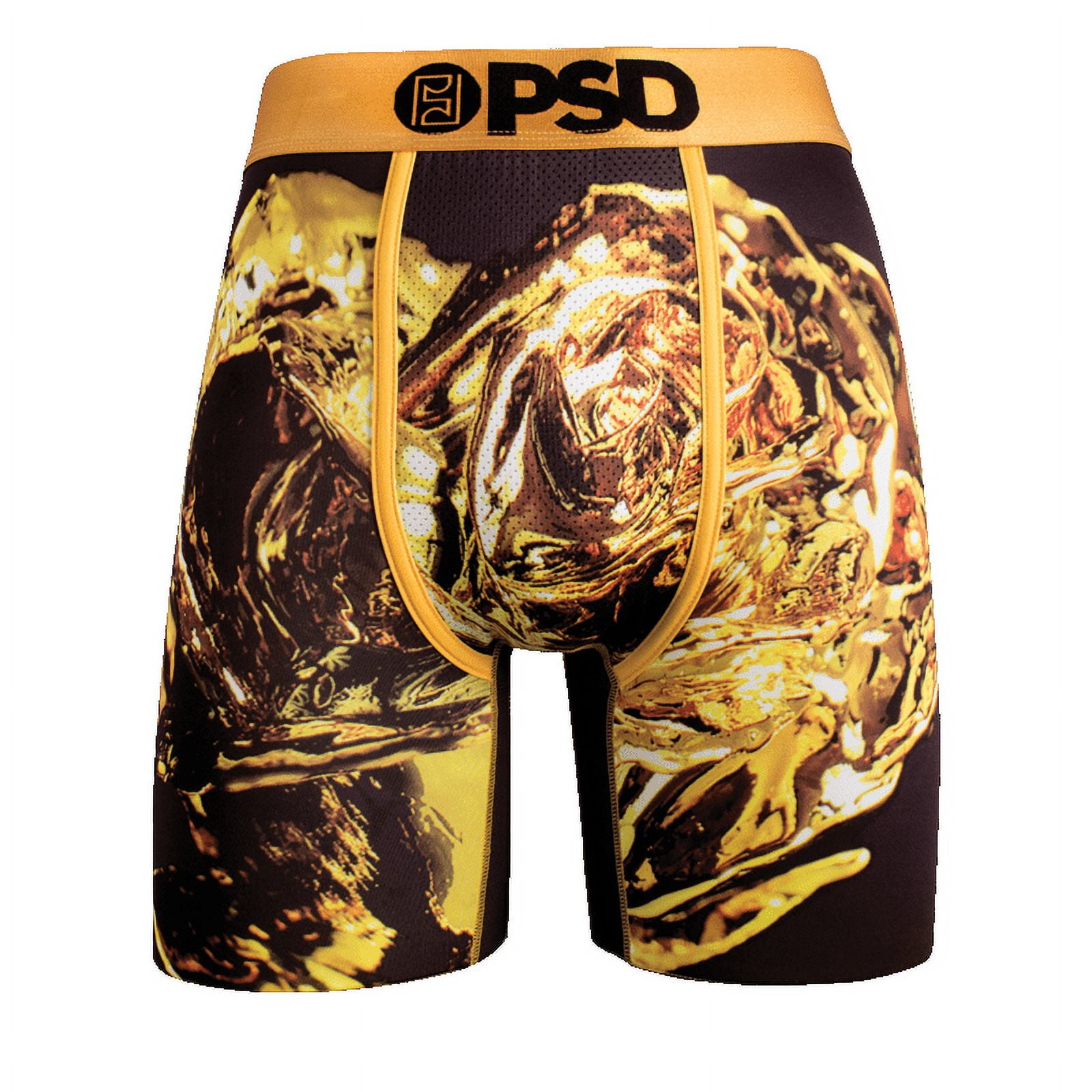 PSD Underwear Men's Gold Rose Boxer Brief 11821010 Gold 