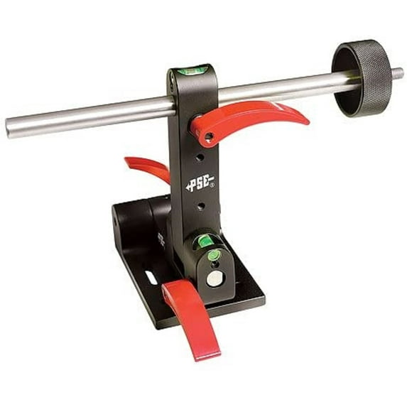 PSE ARCHERY Bow Tuning Fixture Two Mounted Levels Black & Red - 41701