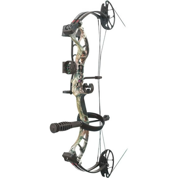 PSE Archery RTS Uprising 27 In. 50 Lb. Right Hand Mossy Oak Country Camo Compound Bow Package #1919UPRCY2750