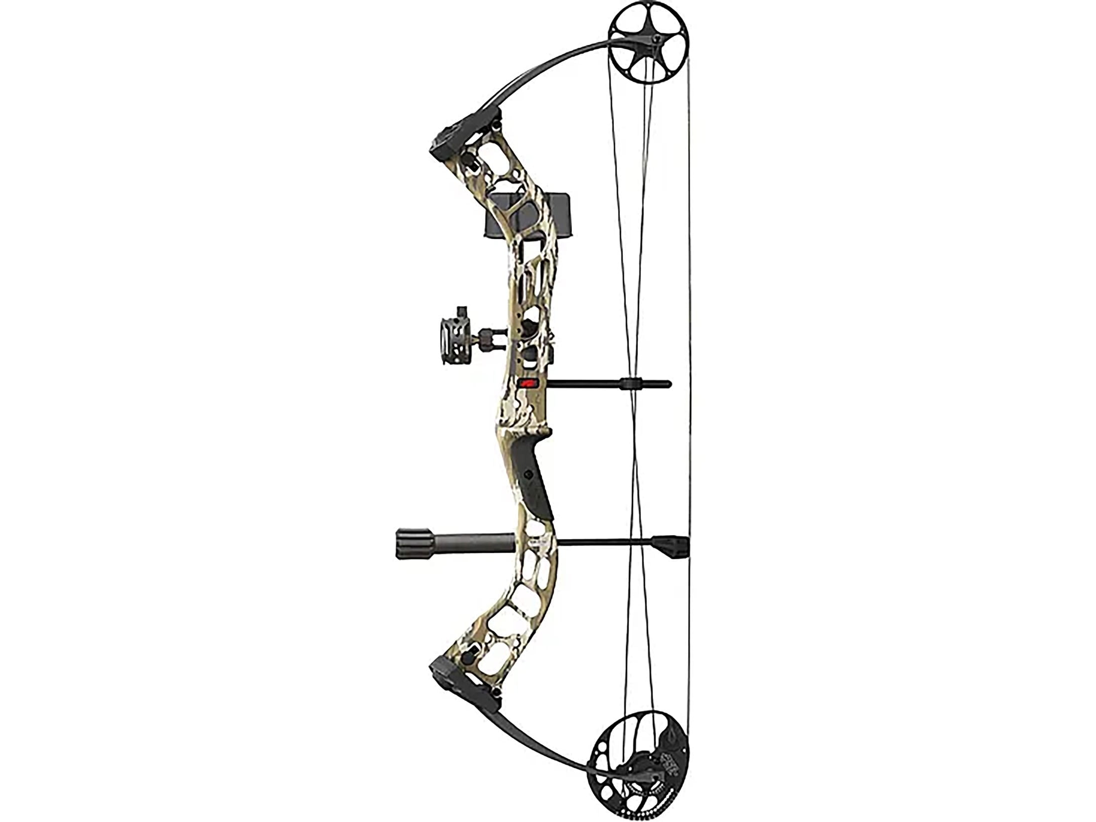 PSE Stinger ATK Compound Bow Package Right Hand 70 lb Mossy Oak Original Bottomland