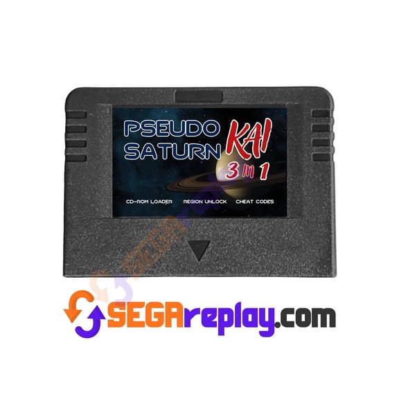 PSEUDO SATURN KAI 3-IN-1 BOOTLOADER CARTRIDGE (Sega Saturn)