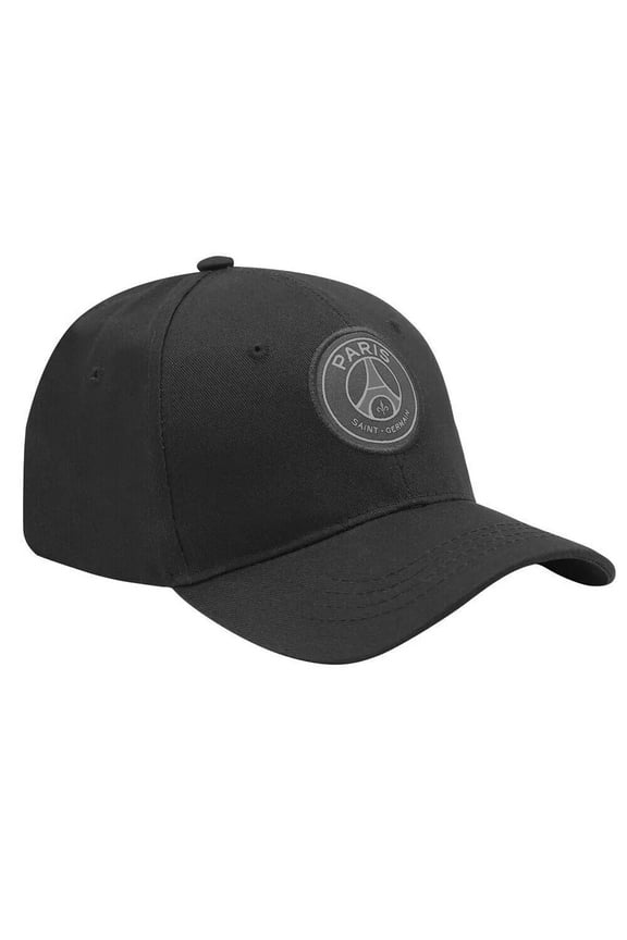PSG Black Adjustable Hat, Officially Licensed