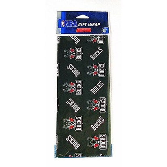 PSG NBA Milwaukee Bucks Flat Gift Wrap