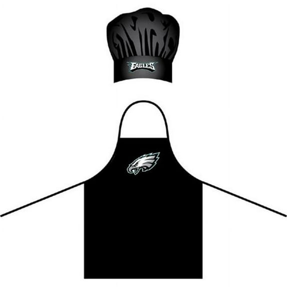 PSG mens Chef Hat and Set NFL Apron, Team Color, One Size US