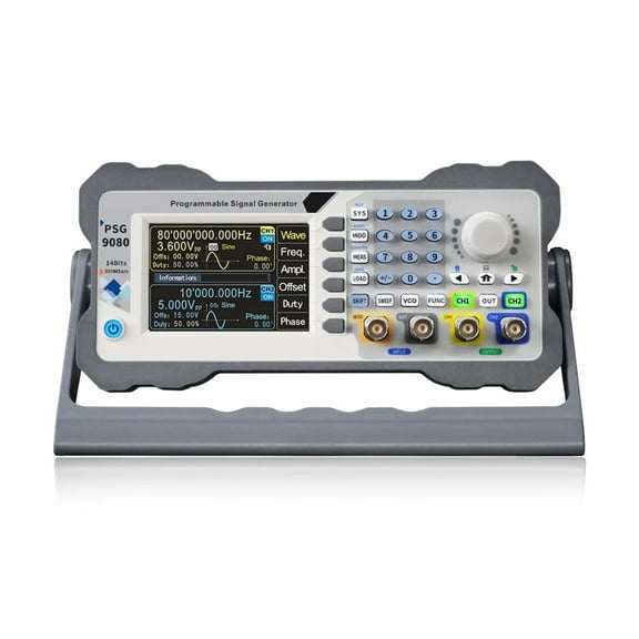 PSG9080 80M Programmable Digital Control DDS Dual-Channel Arbitrary Waveform Frequency Meter Function Signal Generator ,Versatile Measurement