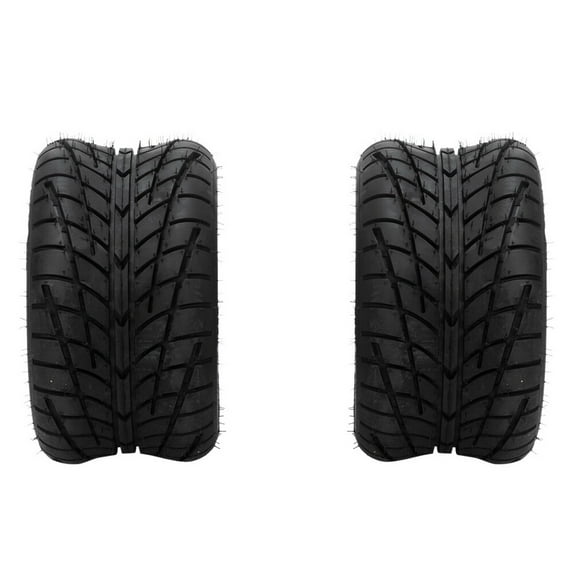 PSI:30 pair of 205/50-10 DOT GOLF CART TIRES Wheels 4 PLY P820