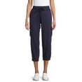 thumbnail image 1 of PSK Collective French Terry Pockets Moisture Wicking Cargo Pants (Women) Size: M, 1 of 6