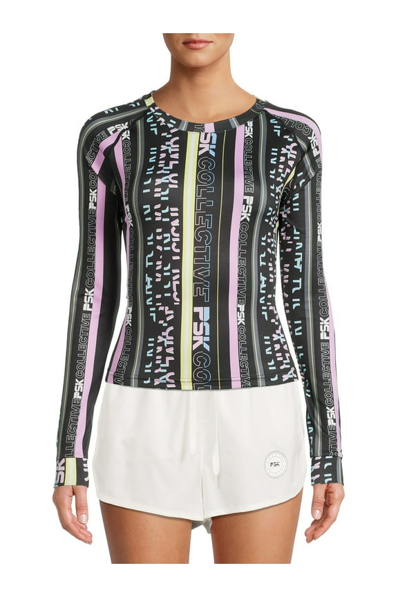 LS Tee Crop Top Lightweight (Women) Size: XS Moisture Wicking