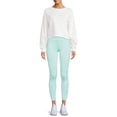 thumbnail image 1 of PSK Collective Moisture Wicking Legging Active Fit Ruching Stretch Material (Women) Size: XL, 1 of 6