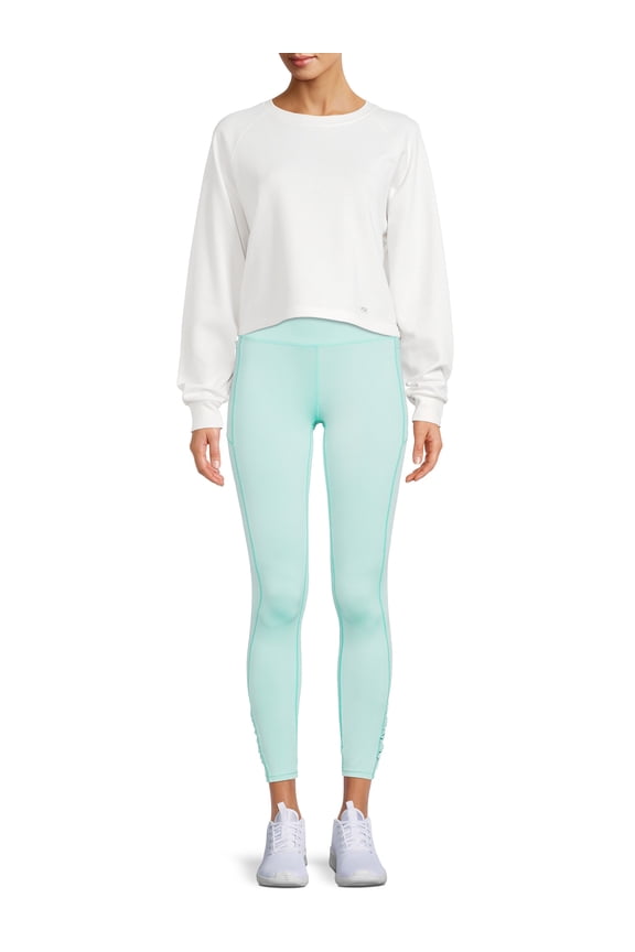 Moisture Wicking Legging Active Fit Ruching Stretch Material (Women) Size: XL