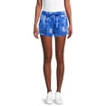 thumbnail image 1 of PSK Collective Tye Die Strech Material Drawstring Short (Women) Size: XXXL Moisture Wicking, 1 of 6