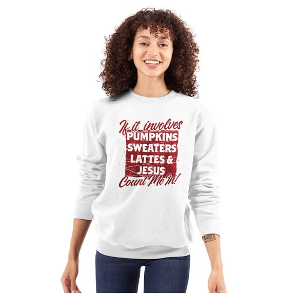 PSL and Jesus Sweater Weather Women Plus Size Sweatshirt Brisco Brands 2X